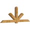 Ekena Millwork Kennewick Rough Sawn Timber Gable Bracket, Western Red Cedar, 108"W x 40"H x 6"D x 6"F, 9/12 Pitch GBW108X40X0606KEN00RWR - alternate 5